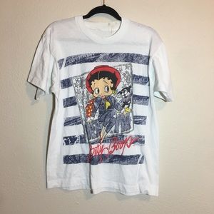 Vintage 1989 Betty Boop Graphic Tee t-shirt